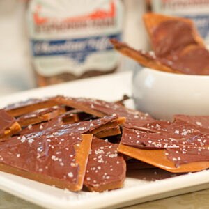 Dark Chocolate Toffee With Sea Salt